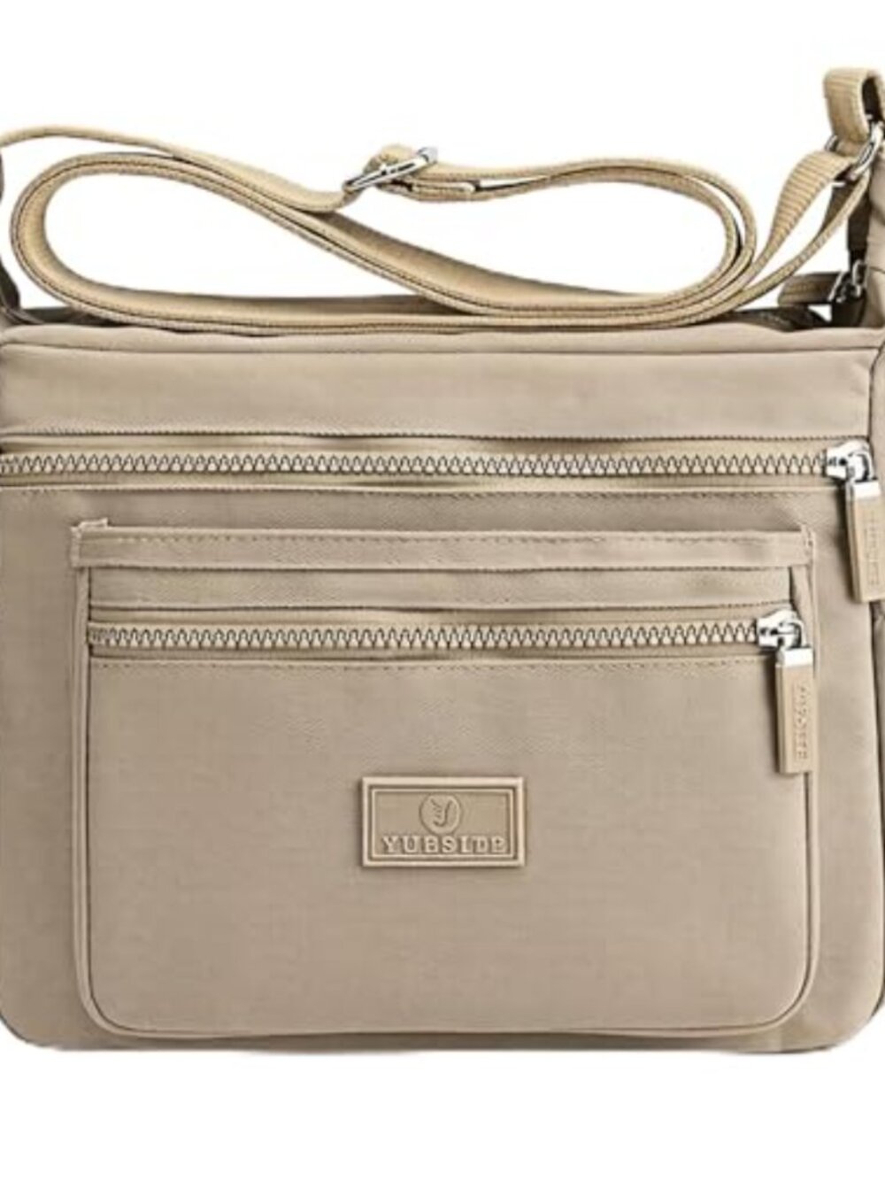 Nylon Crossbody Bag Lightweight Shoulder Purse with Card Slots